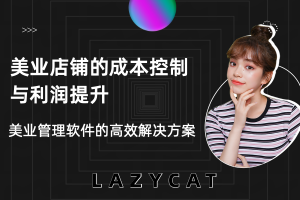 美业店铺的成本控制与利润提升：美业管理软件的高效解决方案